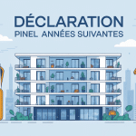 comment déclarer un pinel les années suivantes image vectorielle documents fiscaux