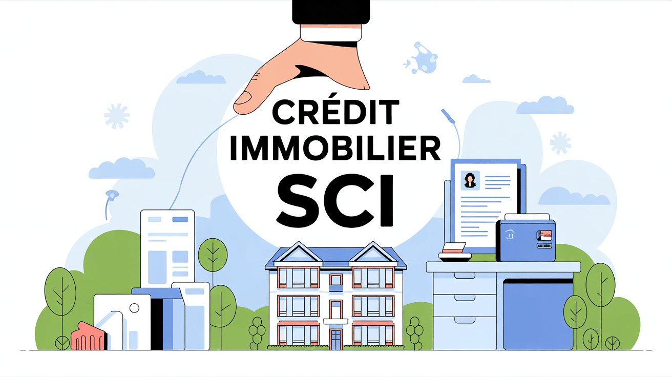 credit immobilier pour une sci immeuble et dossier bancaire