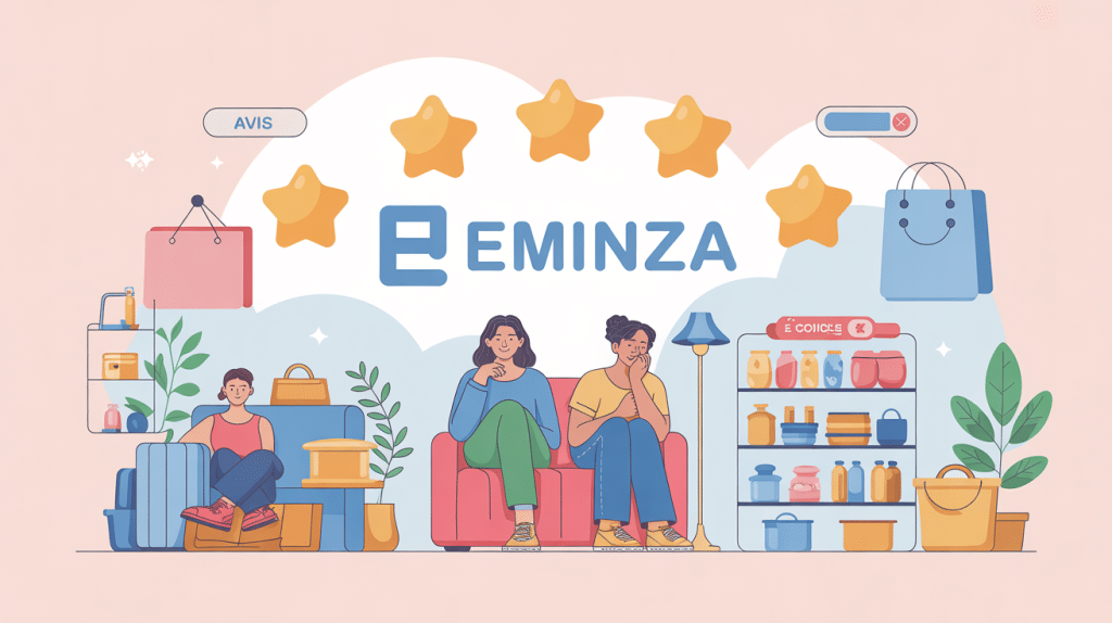 eminza avis shopping déco en ligne clients satisfaits