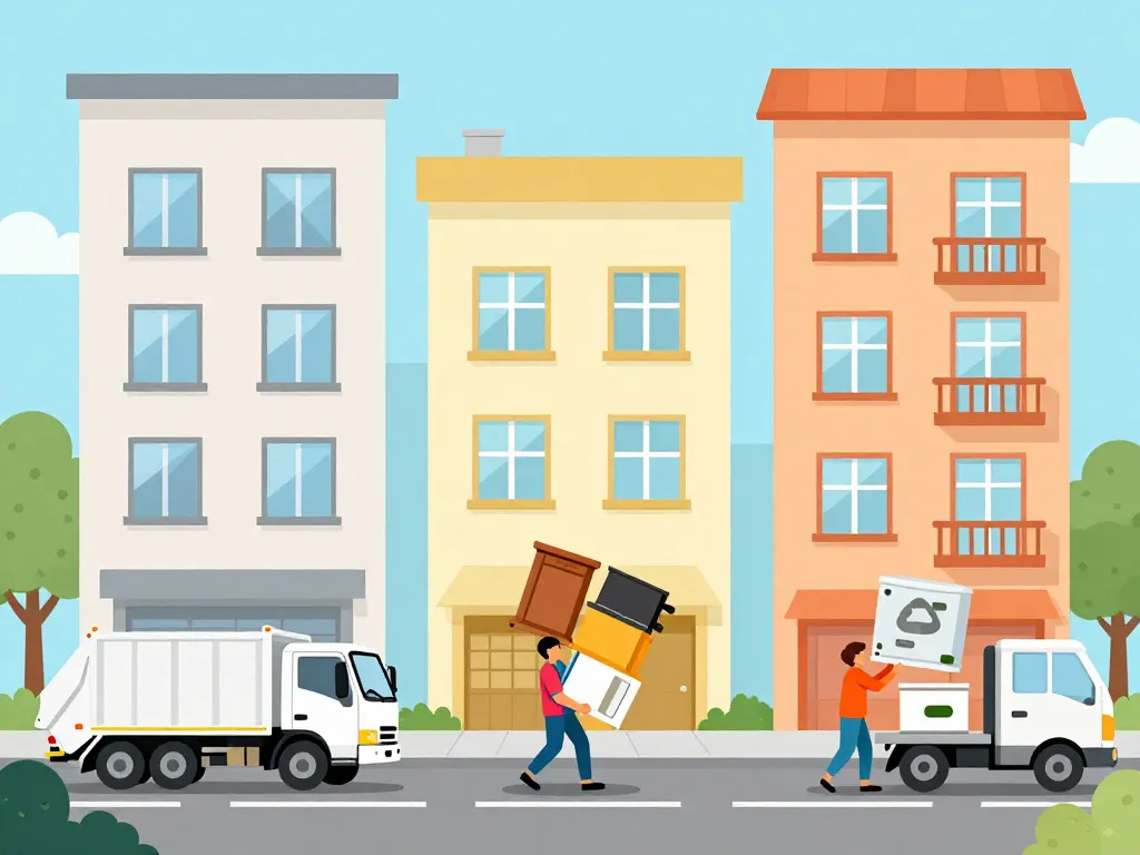 Options d'enlevement encombrant Paris municipal prive decheterie