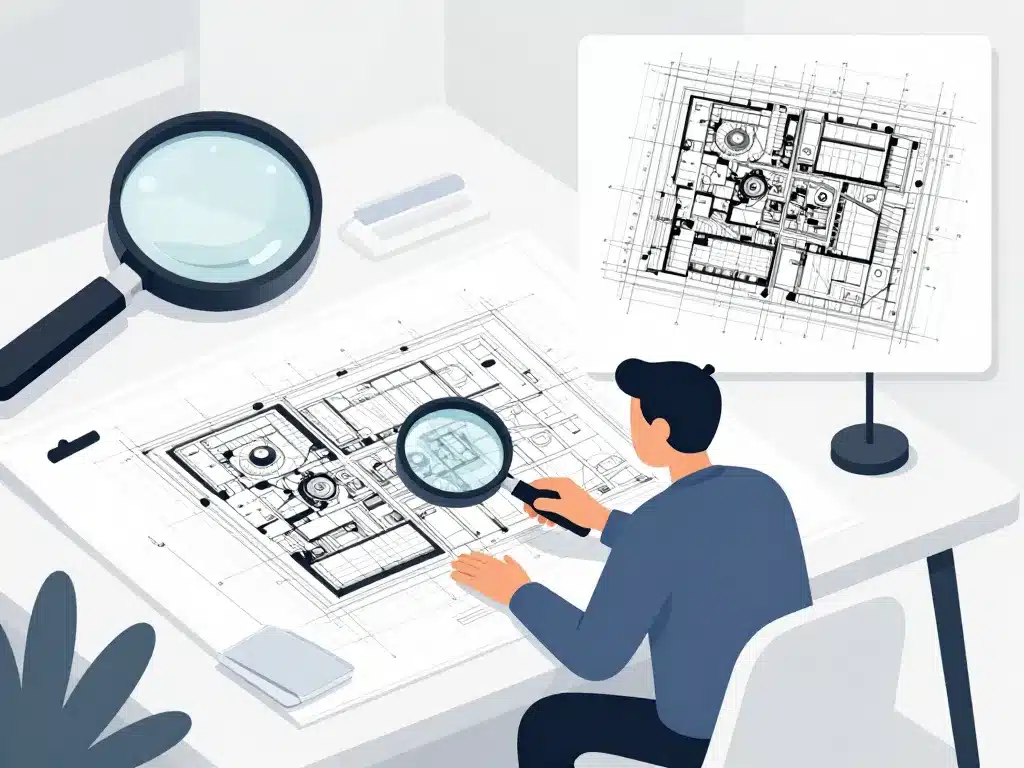 exemple de plan masse technique et lisible