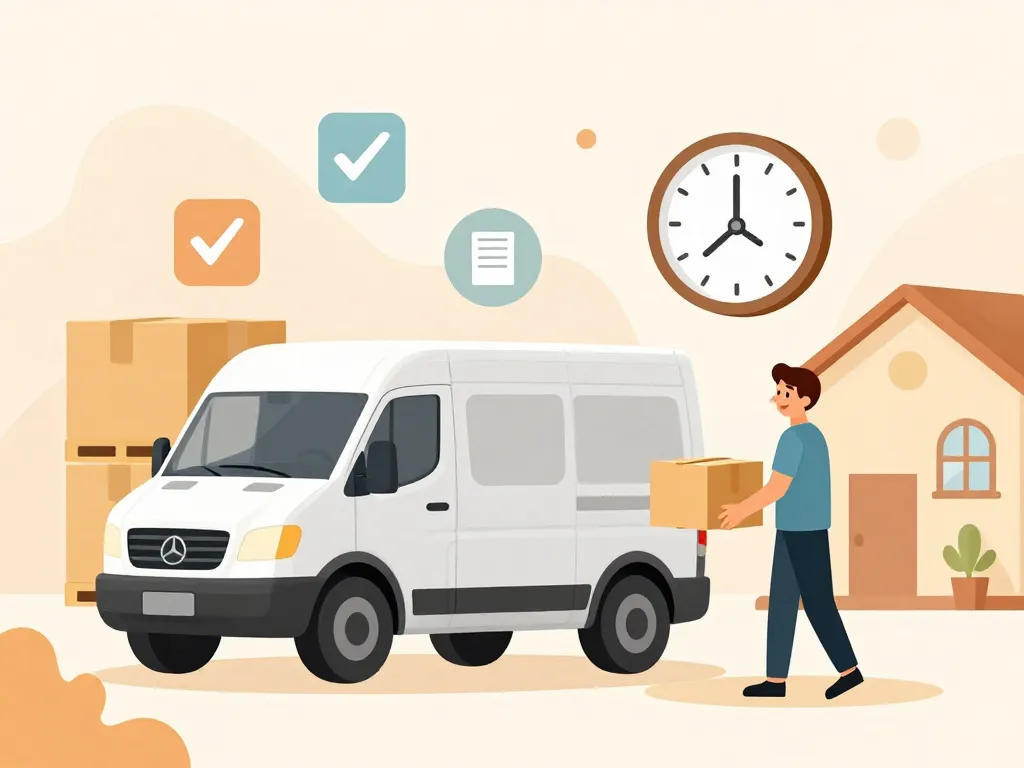 Illustration suivi livraison gifi