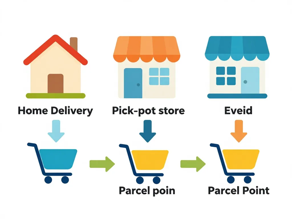 Schéma options livraison gifi