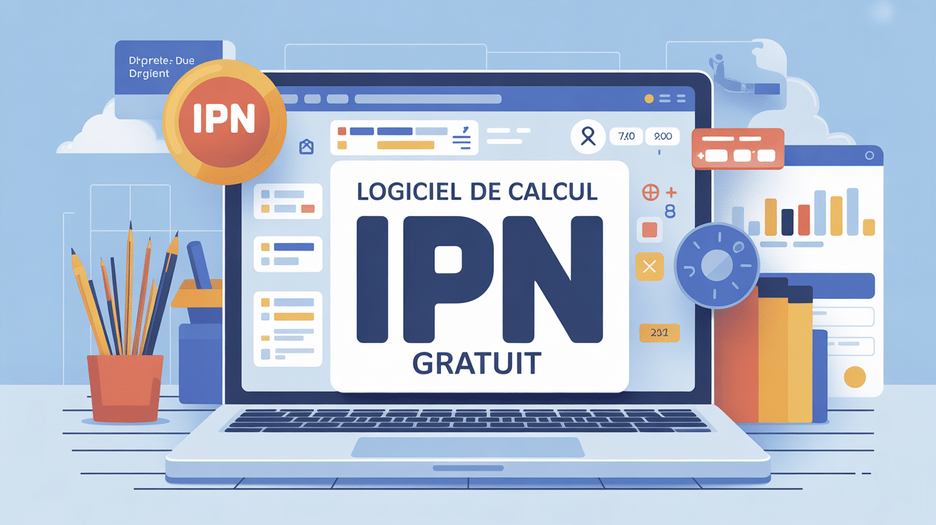 logiciel calcul ipn gratuit sur ordinateur avec poutrelle