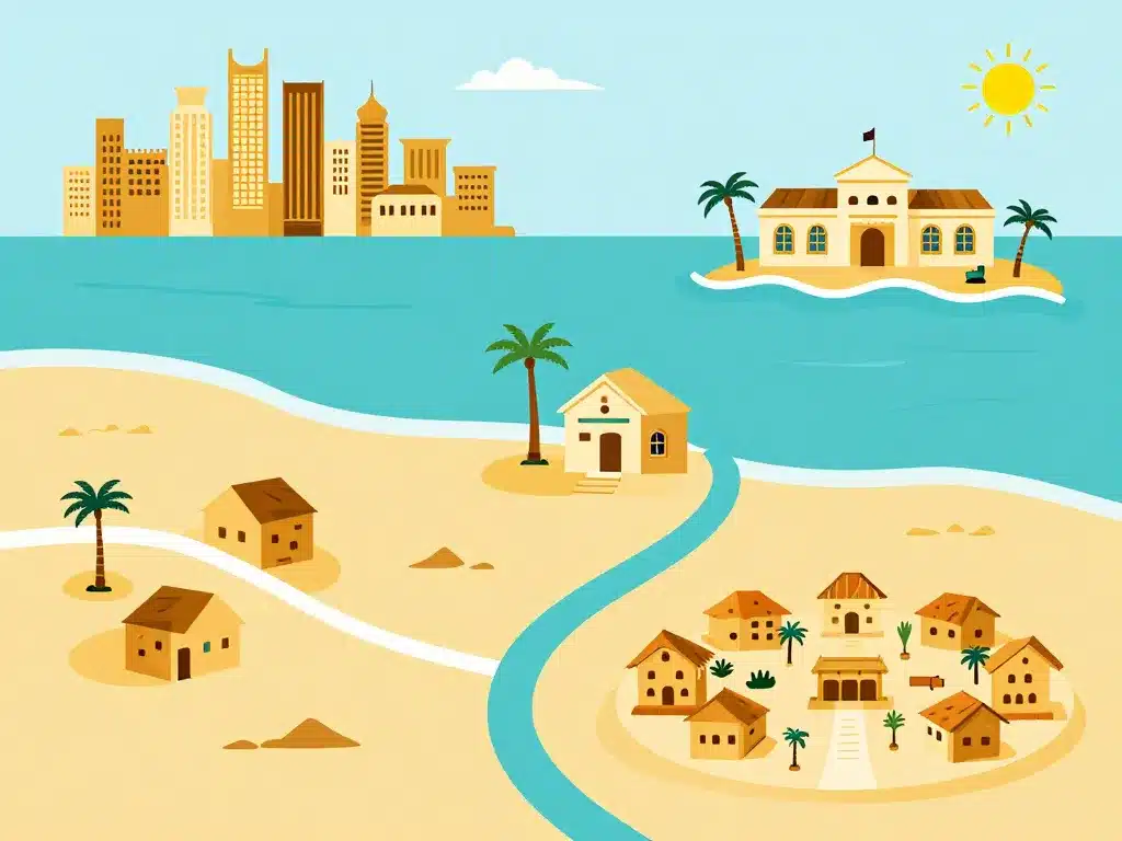 maison en egypte choix emplacement ville mer