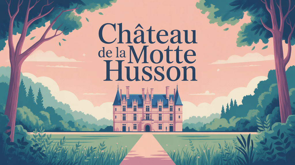 qui sont les propriétaires du château de la motte husson vue élégante