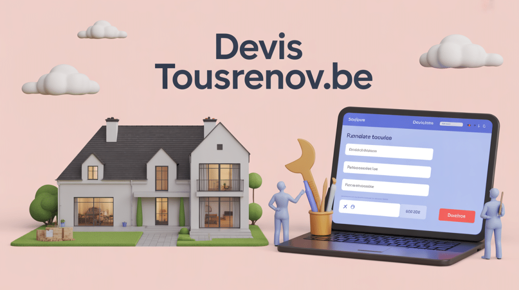 processus demande de tousrenov.be devis en ligne