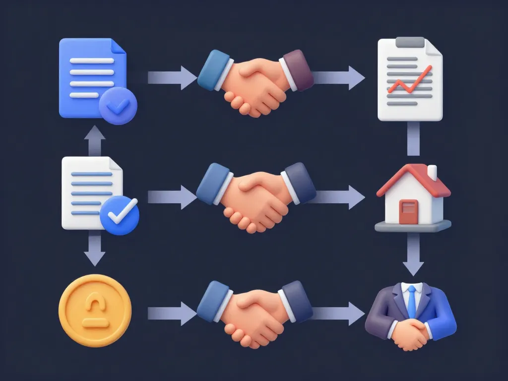 processus vente de gré à gré étapes principales