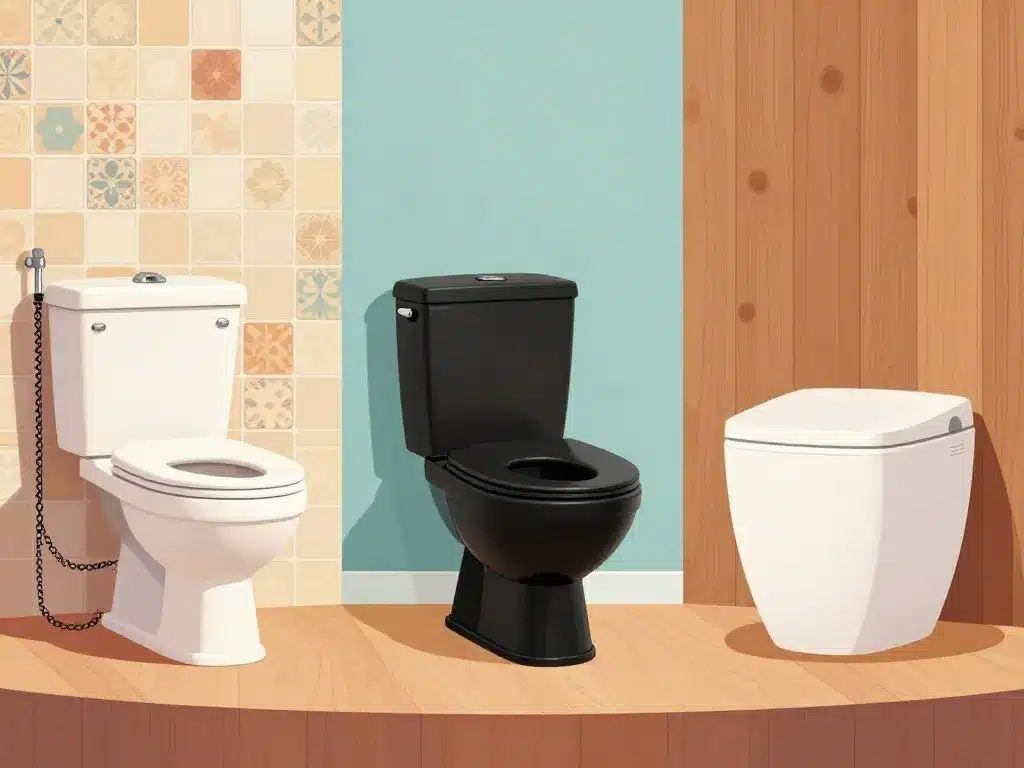 tendances wc à l’anglaise rétro moderne écologique