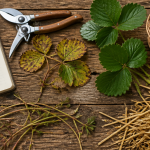 faut il couper les feuilles des fraisiers avant l'hiver