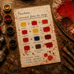 peinture comment faire du rouge nuancier bordeaux