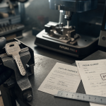 Fabrication de clés : carte de propriété en atelier