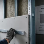 Isoler phoniquement une pièce : doublage phonique sur mur mitoyen