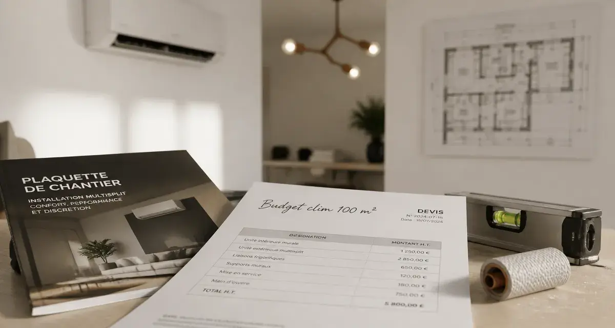 Prix climatisation maison 100m2 : devis et chantier pour 5 000 à 12 000 €