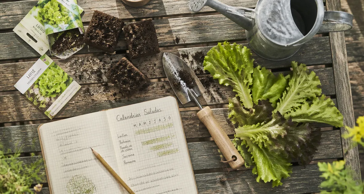 quand planter des salades outils graines calendrier