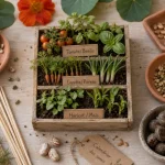 Association de plantes au potager : mariages utiles au potager