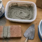 Ciment rapide : prise en 5 à 10 minutes, pâte et outils