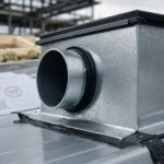 Costière toiture en zinc avec joint d’étanchéité