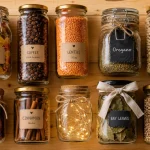 Déco bocaux : bocaux décoratifs pour organiser la maison