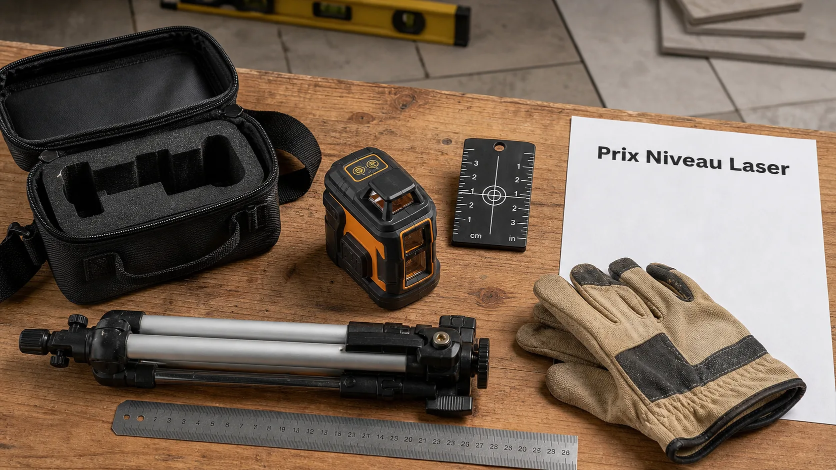 Niveau laser prix : acheter ou louer selon l’usage