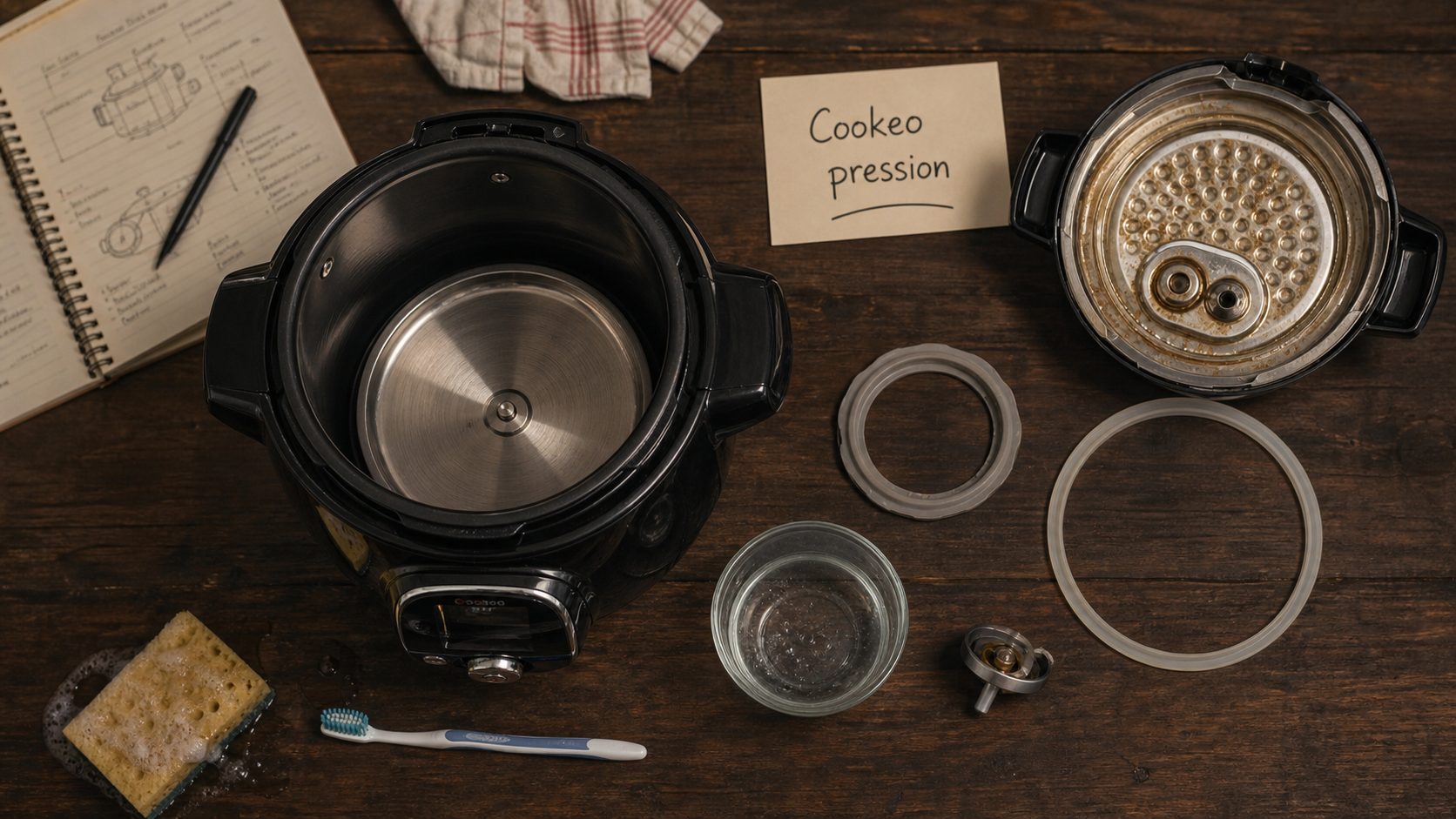 Problème cookeo cuisson sous pression : joint de couvercle, valve, sonde