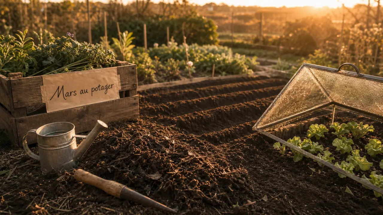 Que planter en mars au potager : radis et carottes au potager