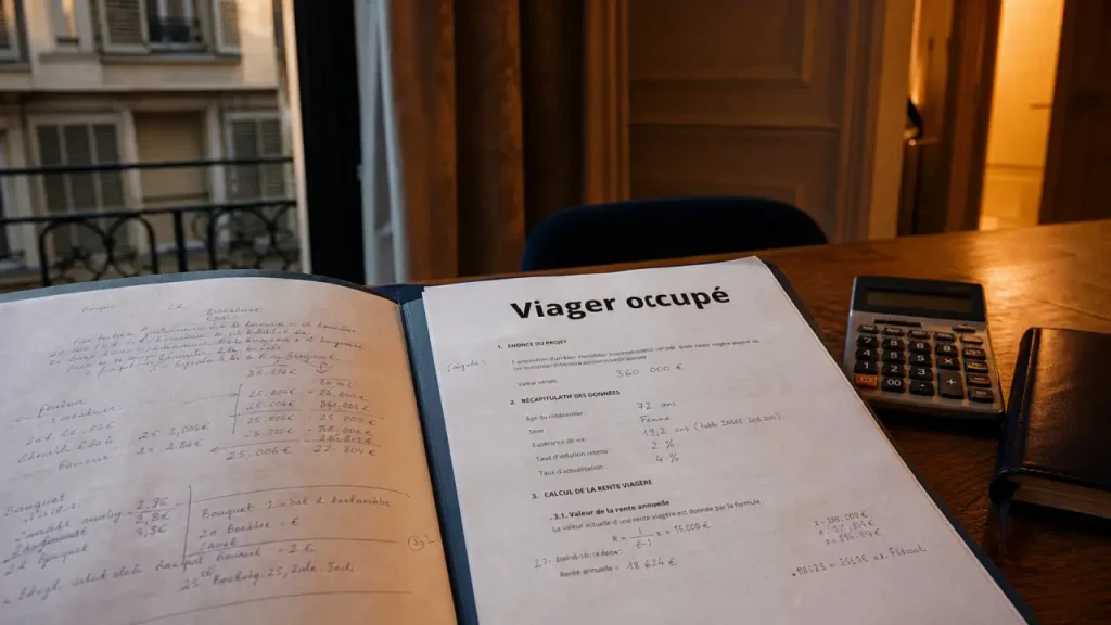 Achat en viager occupé : prix décoté, DUH et risques à vérifier