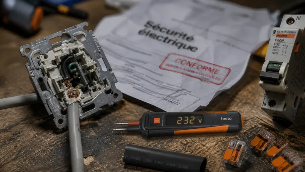 Câble ou appareil électrique abîmé : 3 réflexes de sécurité pour éviter l&rsquo;incendie