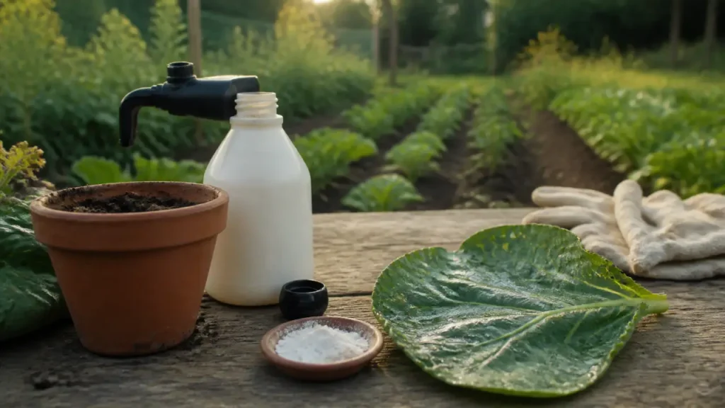 Bicarbonate contre les chenilles : utile sur quelques feuilles, insuffisant face à une infestation