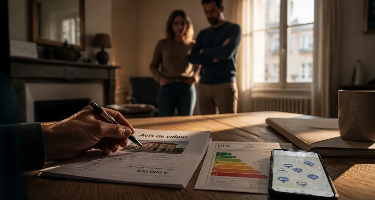 Faire estimer sa maison sans la vendre : avis de valeur et DPE