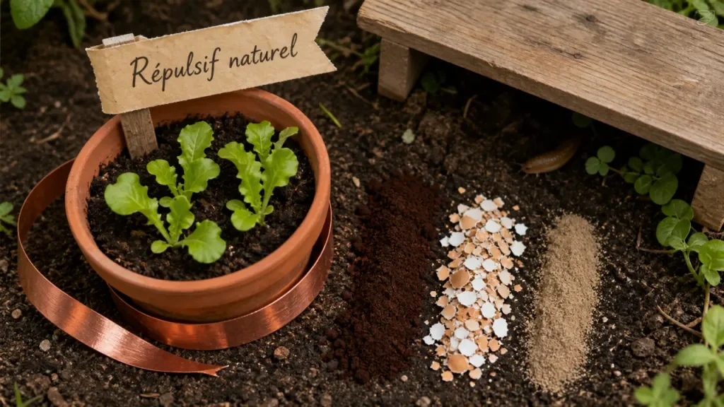 Cuivre, marc de café ou ail : quel répulsif naturel choisir contre les limaces selon votre jardin ?