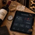 cave a vin connectee pour suivi température et alertes bouteilles à distance