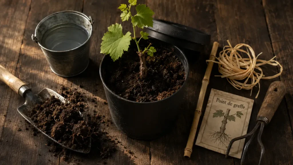 Planter des pieds de vigne : quand, où et comment réussir la reprise ?