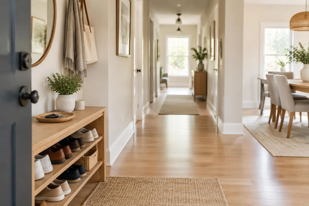 Un intérieur plus serein commence par des passages dégagés et des rangements bien placés
