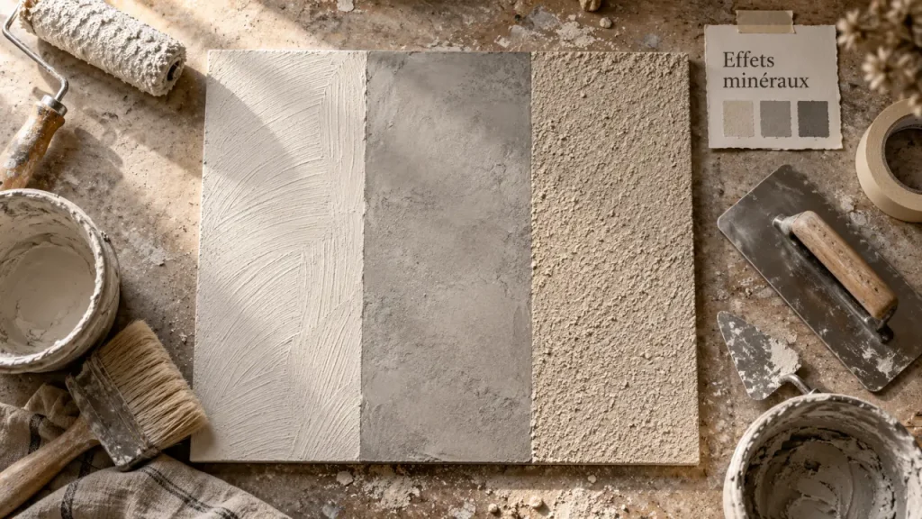 Effets de peinture murale : le geste qui transforme la texture en défaut