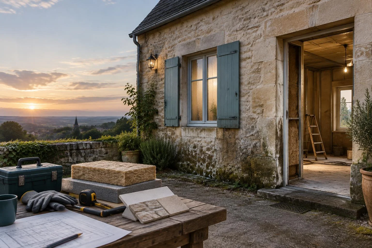 Traiter l’humidité avant d’isoler une maison ancienne